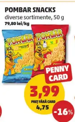 Penny Pombar snacks Ofertă