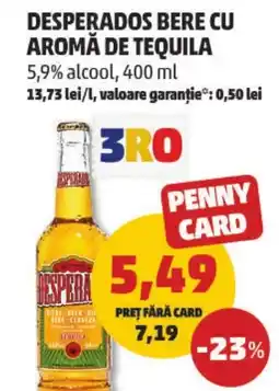 Penny Desperados bere cu aroma de tequila Ofertă