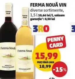 Penny Ferma nouă vin Ofertă