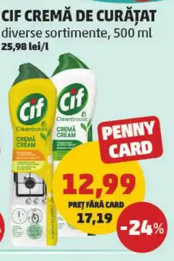 Penny Cif cremă de curățat Ofertă