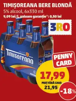 Penny Timişoreana bere blondă Ofertă