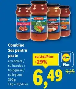 Lidl COMBINO Sos pentru paste Ofertă