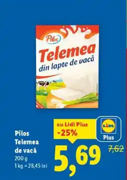 Lidl Pilos Telemea din lapte de vacă Ofertă