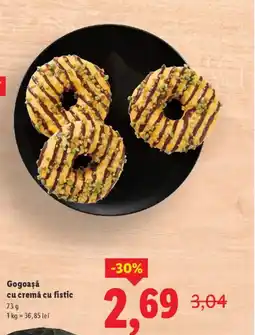 Lidl Gogoaşă cu cremă cu fistic Ofertă
