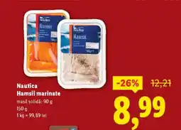 Lidl Nautica Hamsii marinate Ofertă