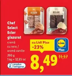 Lidl Chef Select Ecler glazurat Ofertă