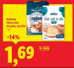 Lidl Belbake Fǎină albă de grâu, tip 650 Ofertă