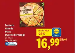 Lidl Trattoria Alfredo Pizza Quattro Formaggi Ofertă