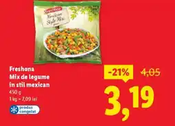 Lidl Freshona Mix de legume în stil mexican Ofertă