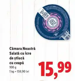 Lidl Cămara Noastră Salată cu icre de știucă cu ceapă Ofertă