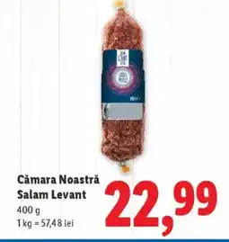 Lidl Cǎmara Noastră Salam Levant Ofertă