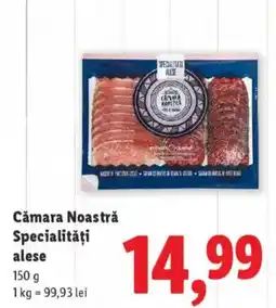 Lidl Cămara Noastră Specialităţi alese Ofertă