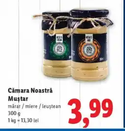 Lidl Cămara Noastră Mustar Ofertă