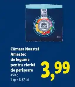 Lidl Cǎmara Noastră Amestec de legume pentru ciorbă de perișoare Ofertă