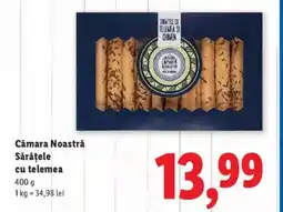 Lidl Cămara Noastră Sărăţele cu telemea Ofertă