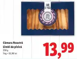 Lidl Cămara Noastră Limbi de pisică Ofertă