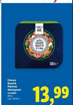 Lidl Cămara Noastră Plăcintă dobrogeanǎ cu mere Ofertă
