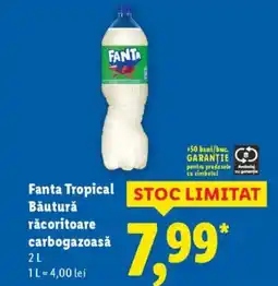 Lidl Fanta Tropical Băutură răcoritoare carbogazoasă Ofertă