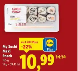 Lidl My Sushi Maki Snack Ofertă
