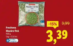 Lidl Freshona Mazăre finǎ Ofertă