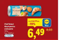Lidl Chef Select Aluat pentru croissante Ofertă