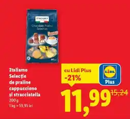 Lidl Italiamo Selecție de praline cappucciono şi stracciatella Ofertă