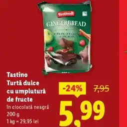 Lidl Tastino Turtă dulce cu umplutură de fructe Ofertă