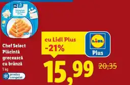 Lidl Chef Select Plăcintă grecească cu brânză Ofertă