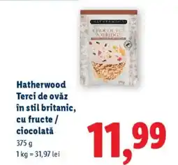 Lidl Hatherwood Terci de ovăz în stil britanic, cu fructe / ciocolată Ofertă