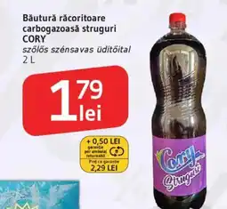 Supeco Băutură răcoritoare carbogazoasă struguri CORY Ofertă