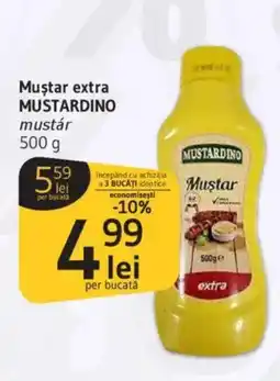 Supeco Muştar extra MUSTARDINO Ofertă