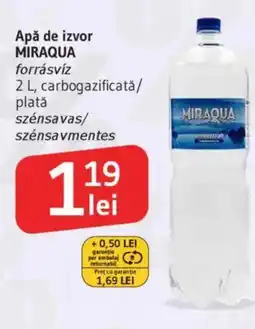 Supeco Apǎ de izvor MIRAQUA Ofertă