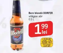 Supeco Bere blondǎ DORFER Ofertă