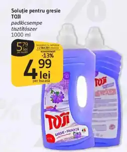 Supeco Soluţie pentru gresie TOJI Ofertă