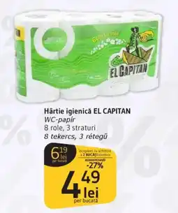 Supeco Hârtie igienicǎ EL CAPITAN Ofertă