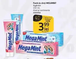 Supeco Pastă de dinți MEGAMINT Ofertă