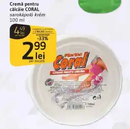 Supeco Cremă pentru călcâie CORAL Ofertă