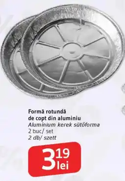 Supeco Formǎ rotundǎ de copt din aluminiu Ofertă