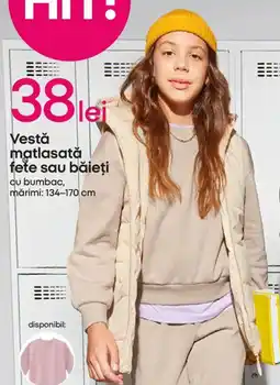 Pepco Vestǎ matlasată fete sau băieţi Ofertă