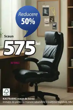 JYSK KASTBJERG scaun de birou Ofertă