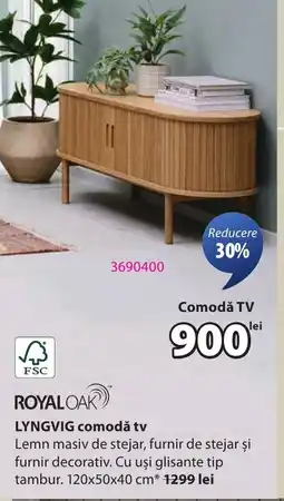 JYSK LYNGVIG Comodǎ tv Ofertă