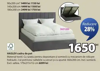 JYSK HASLEV cadru de pat Ofertă