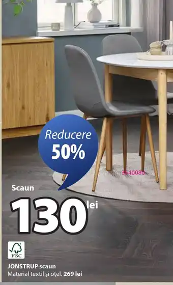 JYSK JONSTRUP scaun Ofertă