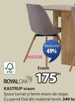 JYSK KASTRUP scaun Ofertă