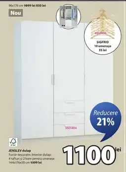 JYSK JENSLEV dulap Ofertă