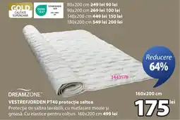 JYSK VESTREFJORDEN PT40 protecţie saltea Ofertă