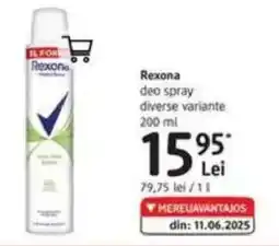 DM Rexona deo spray Ofertă