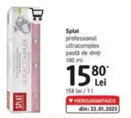 DM Splat professional ultracomplex pastă de dinți Ofertă