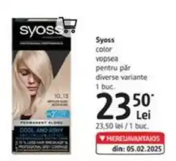 DM Syoss color vopsea pentru păr Ofertă
