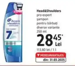 DM Head&Shoulders pro-expert sampon pentru bărbați Ofertă